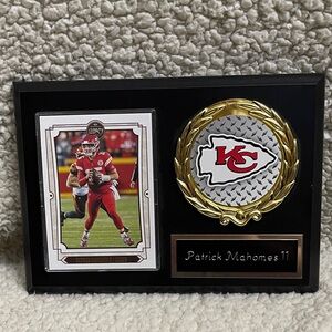 Kansas City Chiefs-Patrick Mahomes II plaque